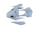 2012-2016 Honda CBR1000RR Motorcycle Fairings - Light Grey Glossy Black Red Bull Canada