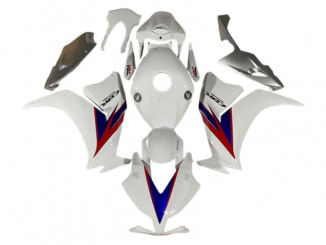 2012-2016 Honda CBR1000RR Motorcycle Fairings - White Red Blue HRC Canada