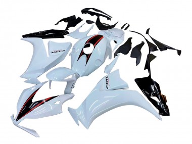 2012-2016 Honda CBR1000RR Motorcycle Fairings - White Glossy Black Canada