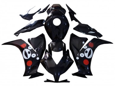 2012-2016 Honda CBR1000RR Motorcycle Fairings - Glossy Black Bear Canada