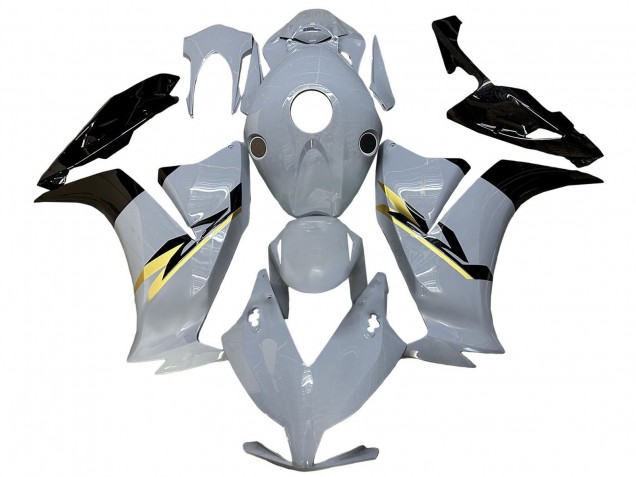 2012-2016 Honda CBR1000RR Motorcycle Fairings - Nardo Grey Gold Glossy Black Canada