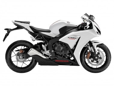 2012-2016 Honda CBR1000RR Motorcycle Fairings - White Matte Black Canada