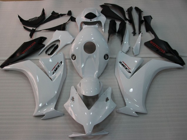 2012-2016 Honda CBR1000RR Motorcycle Fairings - White Matte Black Canada