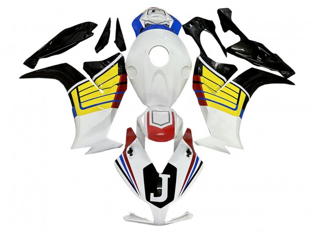 2012-2016 Honda CBR1000RR Motorcycle Fairings - White Yellow Black Canada