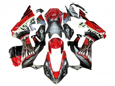 2017-2023 Honda CBR1000RR Motorcycle Fairings - Red Grey Black Monster Shark Canada