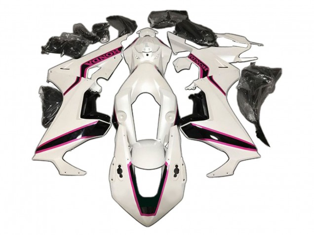 2017-2023 Honda CBR1000RR Motorcycle Fairing - White Pink Glossy Black Canada