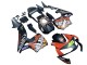 2003-2004 Honda CBR600RR Motorcycle Fairings - Matte Black Orange Repsol Rossi 46 Canada