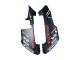 2003-2004 Honda CBR600RR Motorcycle Fairings - Matte Black Orange Repsol Rossi 46 Canada