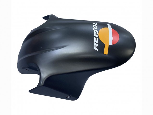 2003-2004 Honda CBR600RR Motorcycle Fairings - Matte Black Orange Repsol Rossi 46 Canada