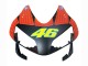 2003-2004 Honda CBR600RR Motorcycle Fairings - Matte Black Orange Repsol Rossi 46 Canada