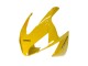 2003-2004 Honda CBR600RR Motorcycle Fairings - Yellow Glossy Black Canada