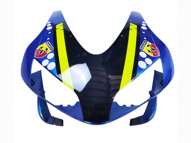 2003-2004 Honda CBR600RR Motorcycle Fairings - Blue Neon Yellow Glossy Black Shark Canada