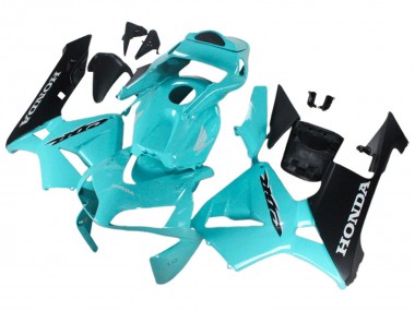 2003-2004 Honda CBR600RR Motorcycle Fairings - Light Blue Black Canada