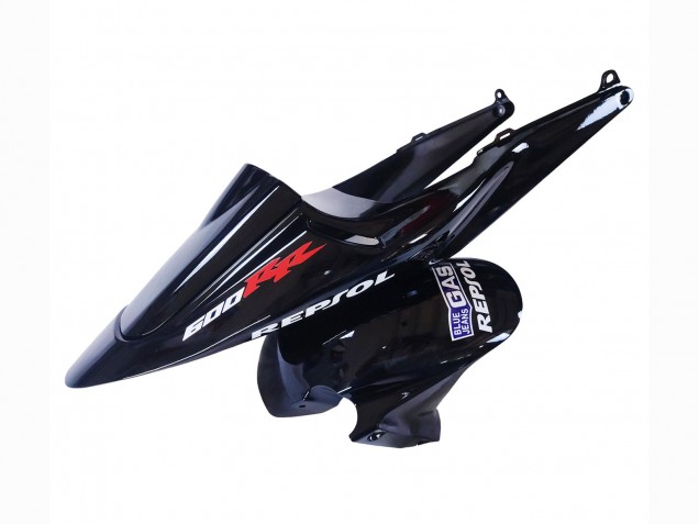 2003-2004 Honda CBR600RR Motorcycle Fairings - Glossy Black White Repsol Canada
