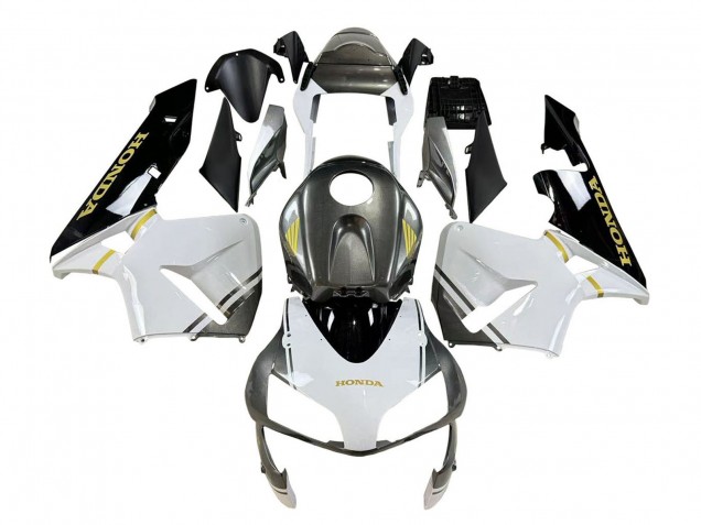 2003-2004 Honda CBR600RR Motorcycle Fairings - White Yellow Grey Black Canada