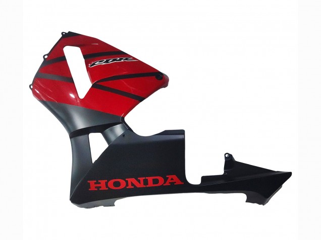 2003-2004 Honda CBR600RR Motorcycle Fairings - Red Glossy Black Matte Black Canada