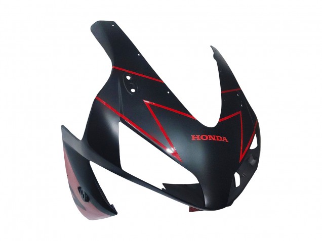 2003-2004 Honda CBR600RR Motorcycle Fairings - Red Glossy Black Matte Black Canada
