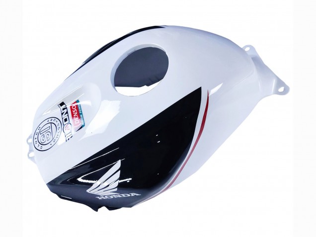 2003-2004 Honda CBR600RR Motorcycle Fairings - White Red Glossy Black DENSO Rimont Canada