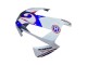 2003-2004 Honda CBR600RR Motorcycle Fairings - White Red Blue Canada
