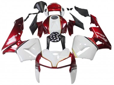 2005-2006 Honda CBR600RR Motorcycle Fairing Kits - Red White Black Canada