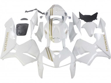 2005-2006 Honda CBR600RR Motorcycle Fairings - White Gold Canada