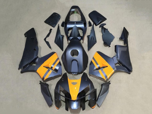 2005-2006 Honda CBR600RR Motorcycle Fairings - Black Yellow Canada