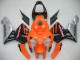 2005-2006 Honda CBR600RR Motorcycle Fairings - Orange Black Silver Canada