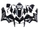 2005-2006 Honda CBR600RR Motorcycle Fairings - Black Silver SevenStars Canada