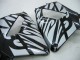 2005-2006 Honda CBR600RR Motorcycle Fairings - Glossy Black Grey Flame Canada