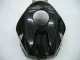 2005-2006 Honda CBR600RR Motorcycle Fairings - Glossy Black Grey Flame Canada