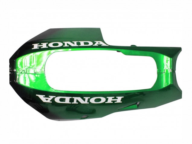 2005-2006 Honda CBR600RR Motorcycle Fairings - Glossy Black Green Flame Canada