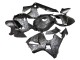 2005-2006 Honda CBR600RR Motorcycle Fairings - Black Forged Carbon Fiber Canada