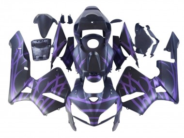 2005-2006 Honda CBR600RR Motorcycle Fairings - Matte Black Purple Canada