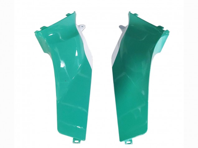 2005-2006 Honda CBR600RR Motorcycle Fairings - Light Green White Glossy Black Joe Rocket Canada