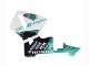 2005-2006 Honda CBR600RR Motorcycle Fairings - Light Green White Glossy Black Joe Rocket Canada