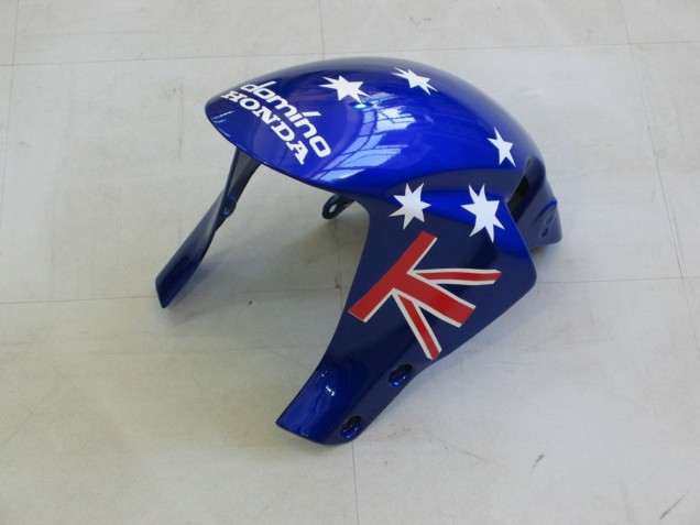 2005-2006 Honda CBR600RR Motorcycle Fairings - Red White Blue DENSO Canada