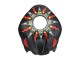 2007-2008 Honda CBR600RR Motorcycle Fairings - Matte Black Orange Red Rossi Repsol 46 Canada