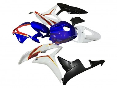 2007-2008 Honda CBR600RR Motorcycle Fairings - White Blue Red Glossy Black Canada