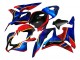 2007-2008 Honda CBR600RR Motorcycle Fairings - Blue Red Yellow Glossy Black Canada
