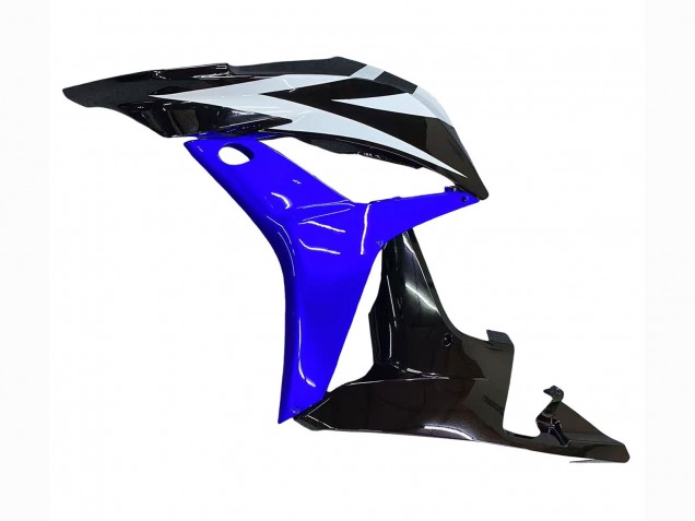 2007-2008 Honda CBR600RR Motorcycle Fairing - White Blue Glossy Black Canada