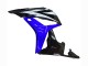 2007-2008 Honda CBR600RR Motorcycle Fairing - White Blue Glossy Black Canada