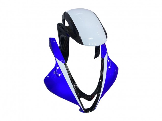 2007-2008 Honda CBR600RR Motorcycle Fairing - White Blue Glossy Black Canada