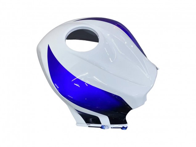 2007-2008 Honda CBR600RR Motorcycle Fairing - White Blue Glossy Black Canada