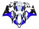 2007-2008 Honda CBR600RR Motorcycle Fairing - White Blue Glossy Black Canada