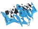 2007-2008 Honda CBR600RR Motorcycle Fairings - Light Blue Racing Canada