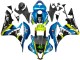2007-2008 Honda CBR600RR Motorcycle Fairings - Green Yellow Glossy Black Shark 46 Canada