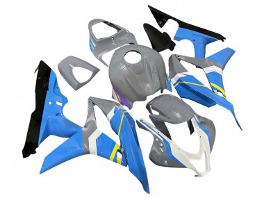 2007-2008 Honda CBR600RR Motorcycle Fairings - Nardo Grey Blue White Glossy Black Canada