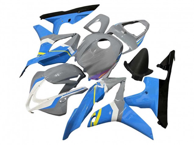 2007-2008 Honda CBR600RR Motorcycle Fairings - Nardo Grey Blue White Glossy Black Canada
