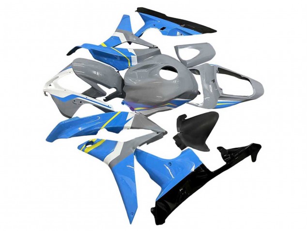 2007-2008 Honda CBR600RR Motorcycle Fairings - Nardo Grey Blue White Glossy Black Canada