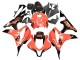 2007-2008 Honda CBR600RR Motorcycle Fairings - Orange Glossy Black Repsol Canada